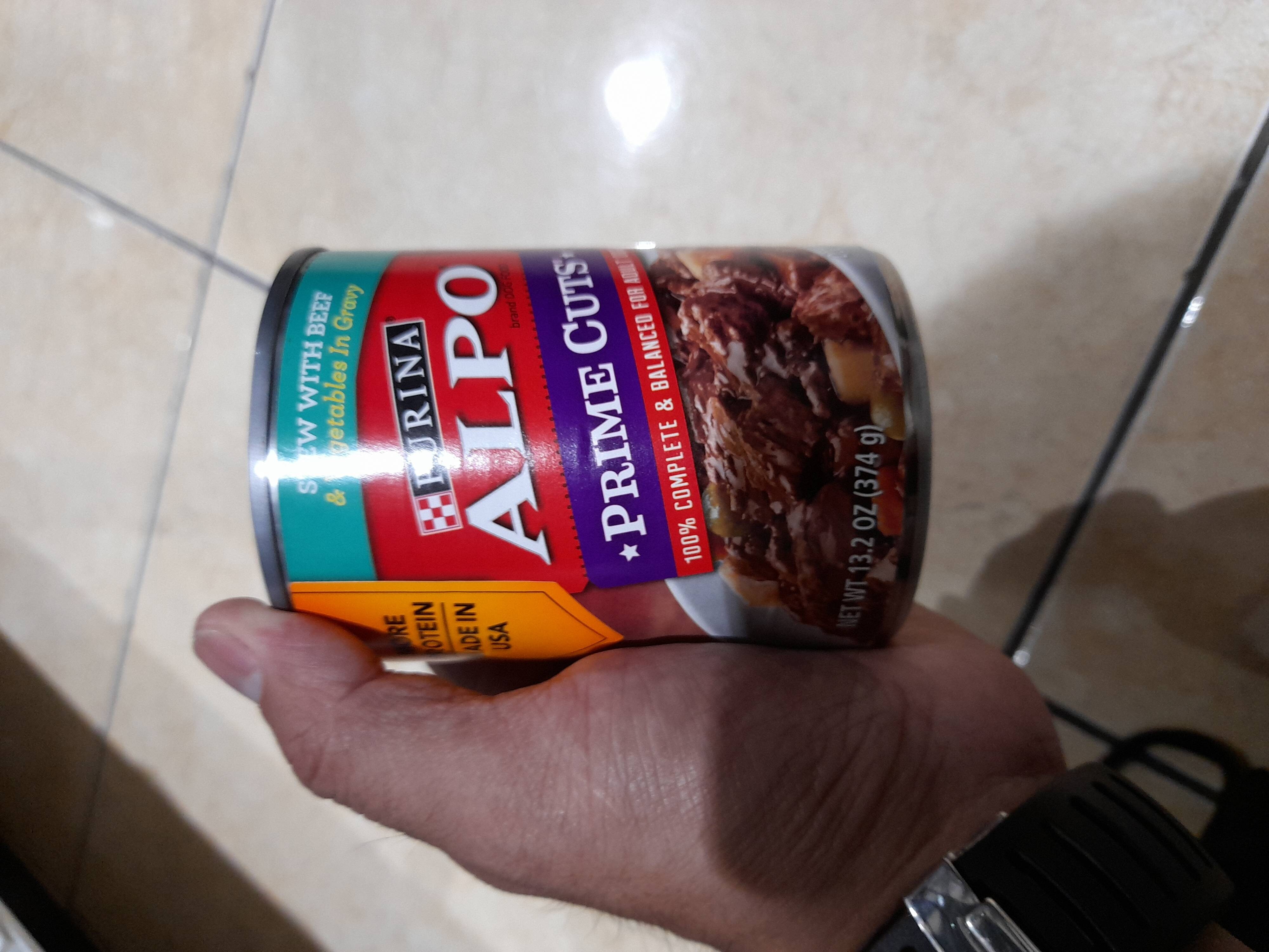 Alpo primecuts stew with beef - Product - so