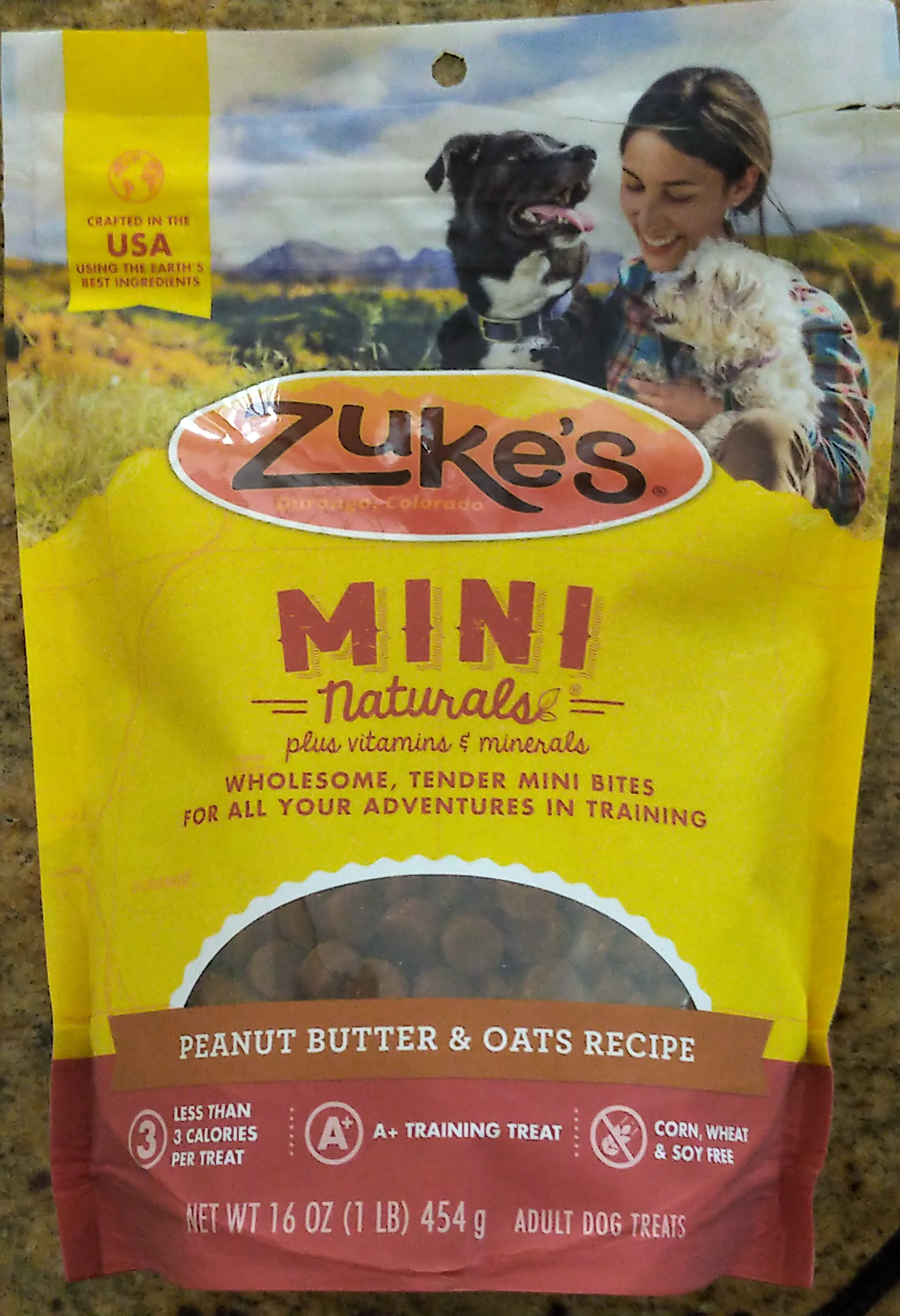 Mini Naturals Adult Dog Treats Peanut Butter & Oats Recipe - Product - en
