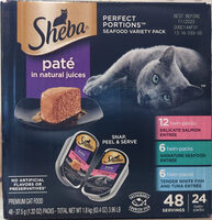 Sheba Perfect Portions Seafood Variety Pack Paté - Product - en
