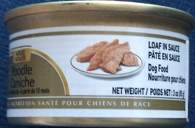 Loaf in Sauce Dog Food for Adult Poodles - Product