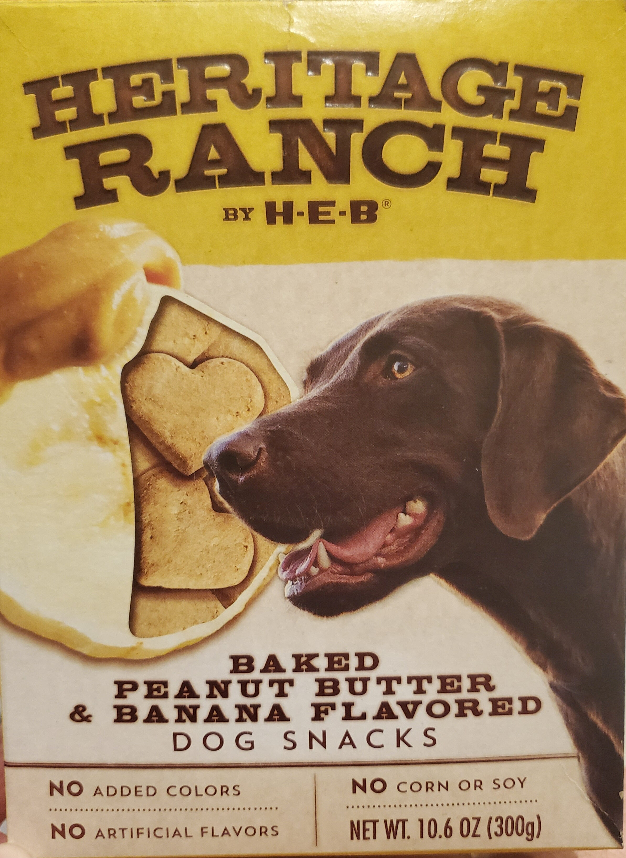 Baked Peanut Butter & Banana Flavored Dog Snacks - Product - en