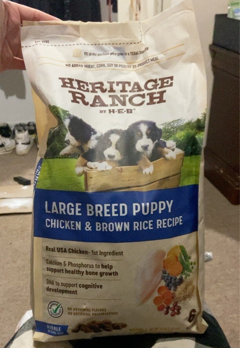 heritage ranch large breed puppy - Product - en