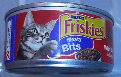 Friskies Meaty Bits With Beef in gravy - Product