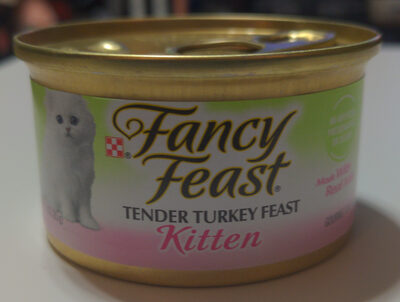 Fancy Feast Kitten Tender Turkey Recipe - Product - en