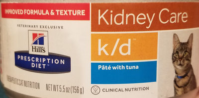 Prescription Diet k/d Feline Pâté with Tuna - Product - en