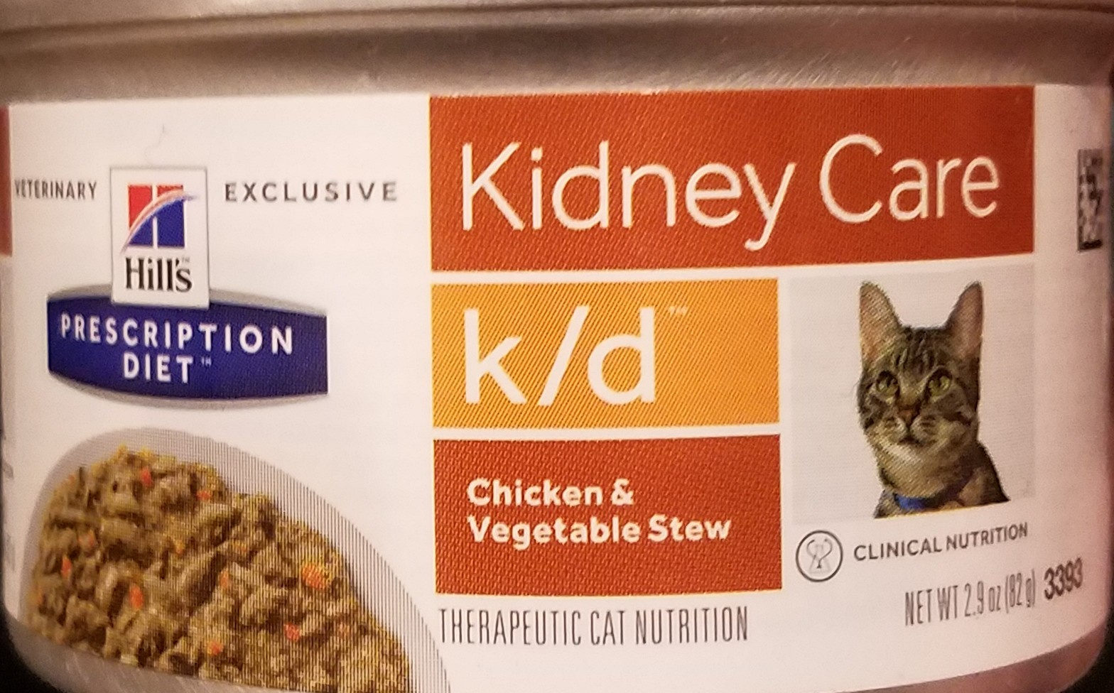 Prescription Diet k/d Feline Chicken & Vegetable Stew - Product - en
