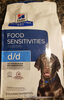 Hills d/d Food Sensitivities Potato & Venison - Product