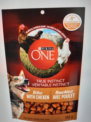 True Instinct bites with chicken, Natural Dog Treats - 2