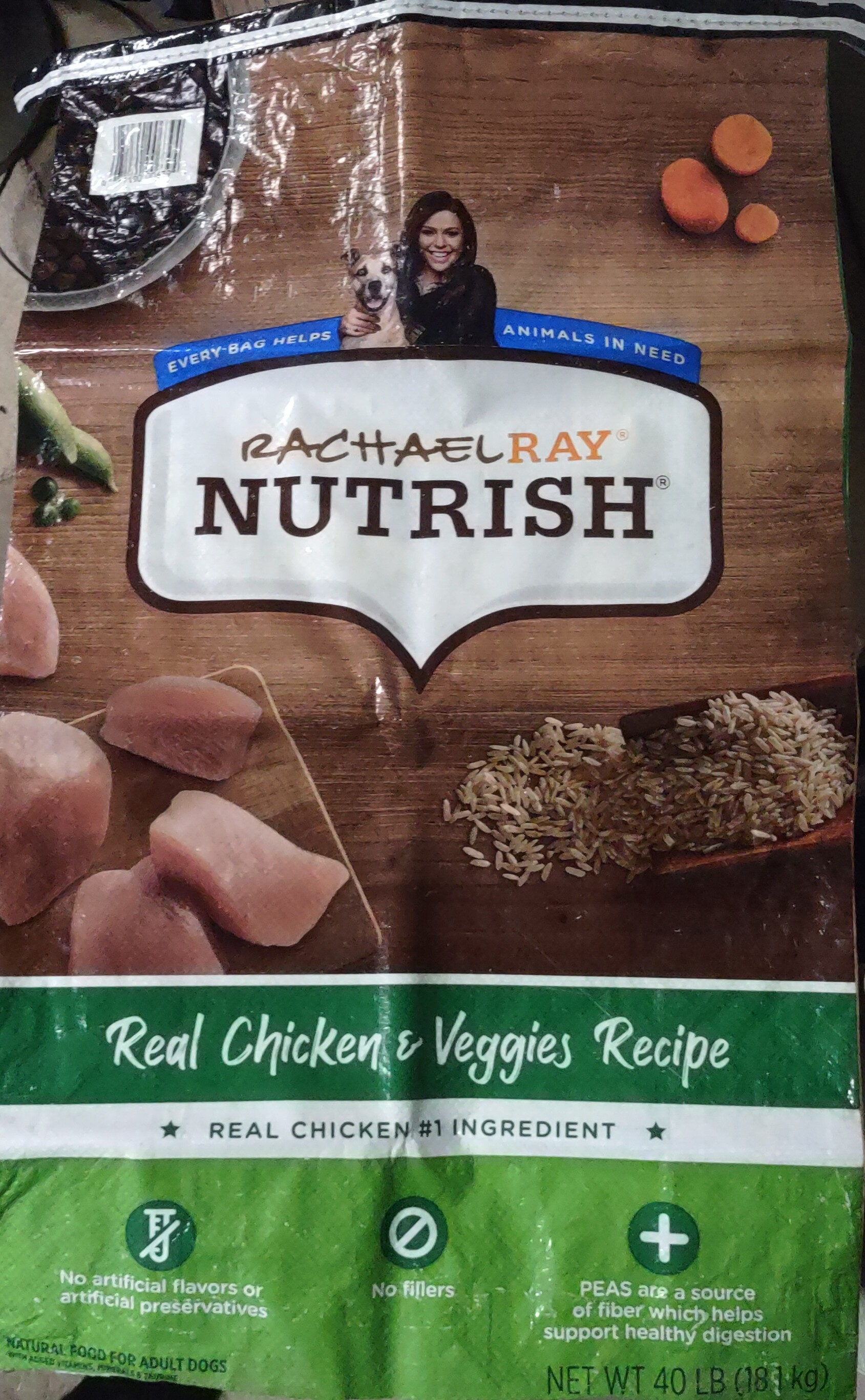 Rachel Ray Nutrish - Real Chicken &Veggies Recipie - Product - en