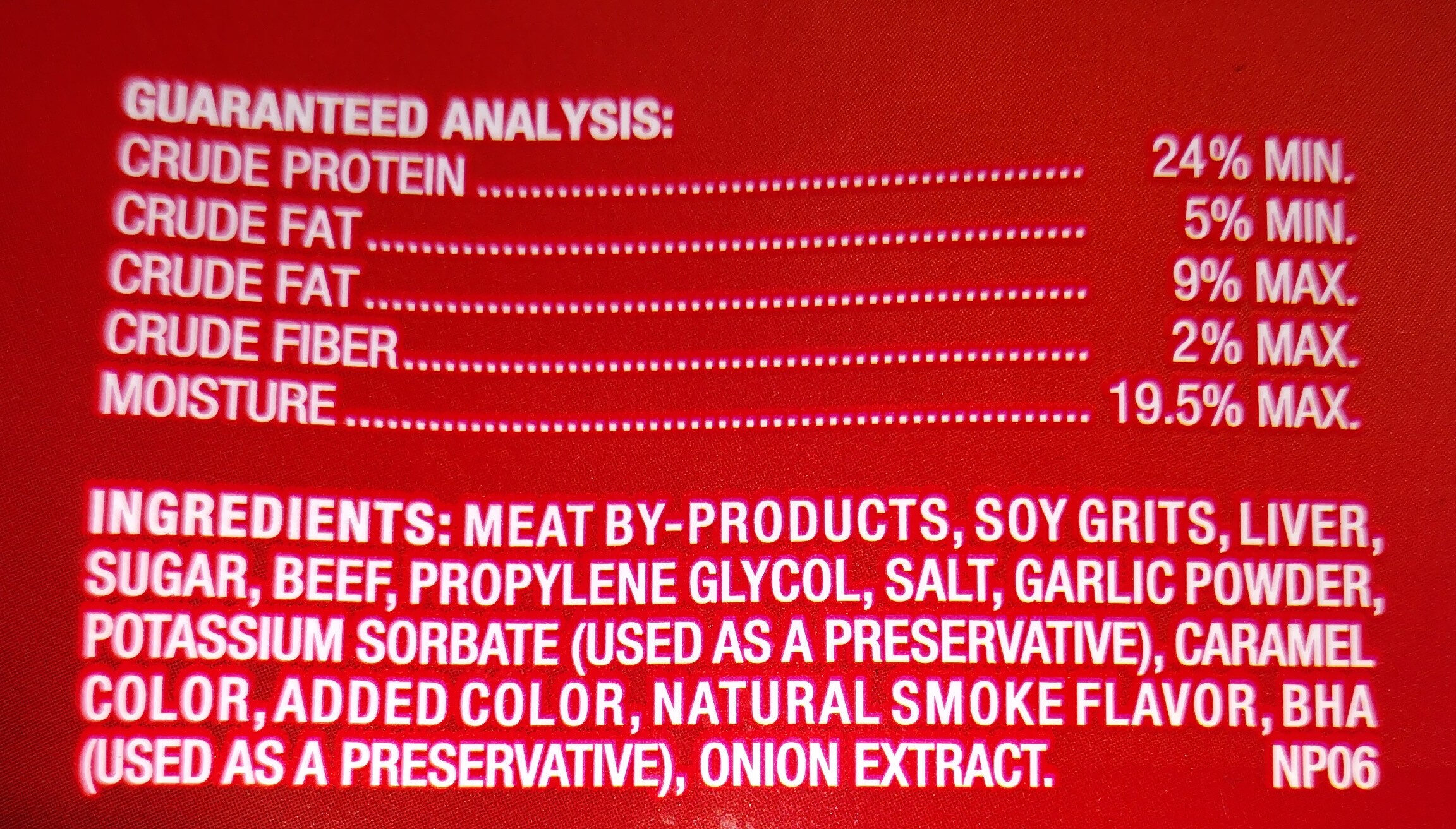 Lean Beef Flavor - Ingredients - en