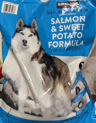 Salmon & sweet potato formula food for dogs - Product - en