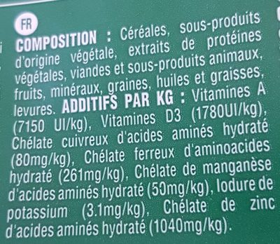 Greenies - Bâtonnets à Mâcher Pour L'hygiène Dentaire Pour Mini Chien - X43 - Ingredients - fr