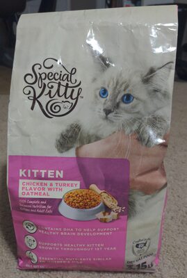 Special Kitty Kittens Chicken & Turkey Flavor with Oatmeal - 1