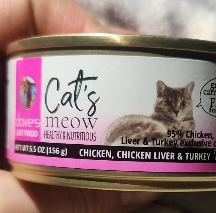 Cat's Meow Chicken, Chicken Liver & Turkey - Product - en