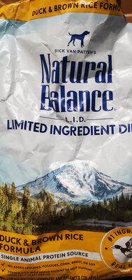 Natural Balance Duck & Brown rice formula - Product