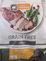 Simply Nourish Grain Free Adult Cat Food Chicken & Pea - Product - en