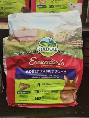 Oxbow adult rabbit food - Product - en