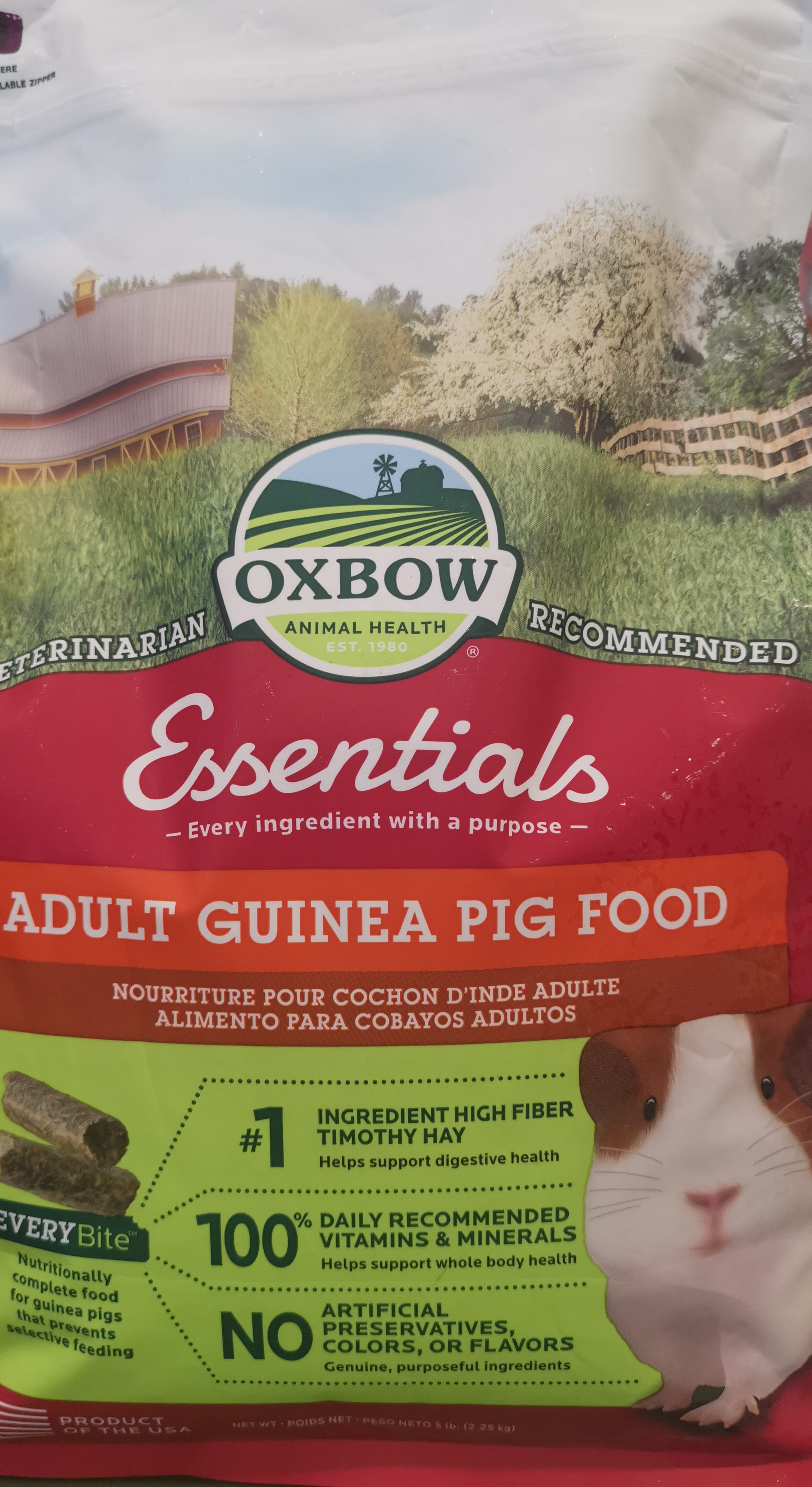 Essencials ADULT Guinea Food - Product - es
