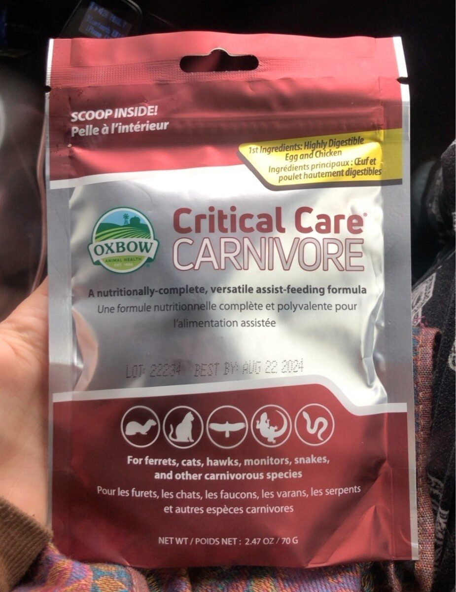 Critical care carnivore - Product - en