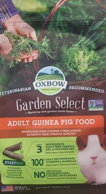 Garden Select ADULT Guinea Food - Product