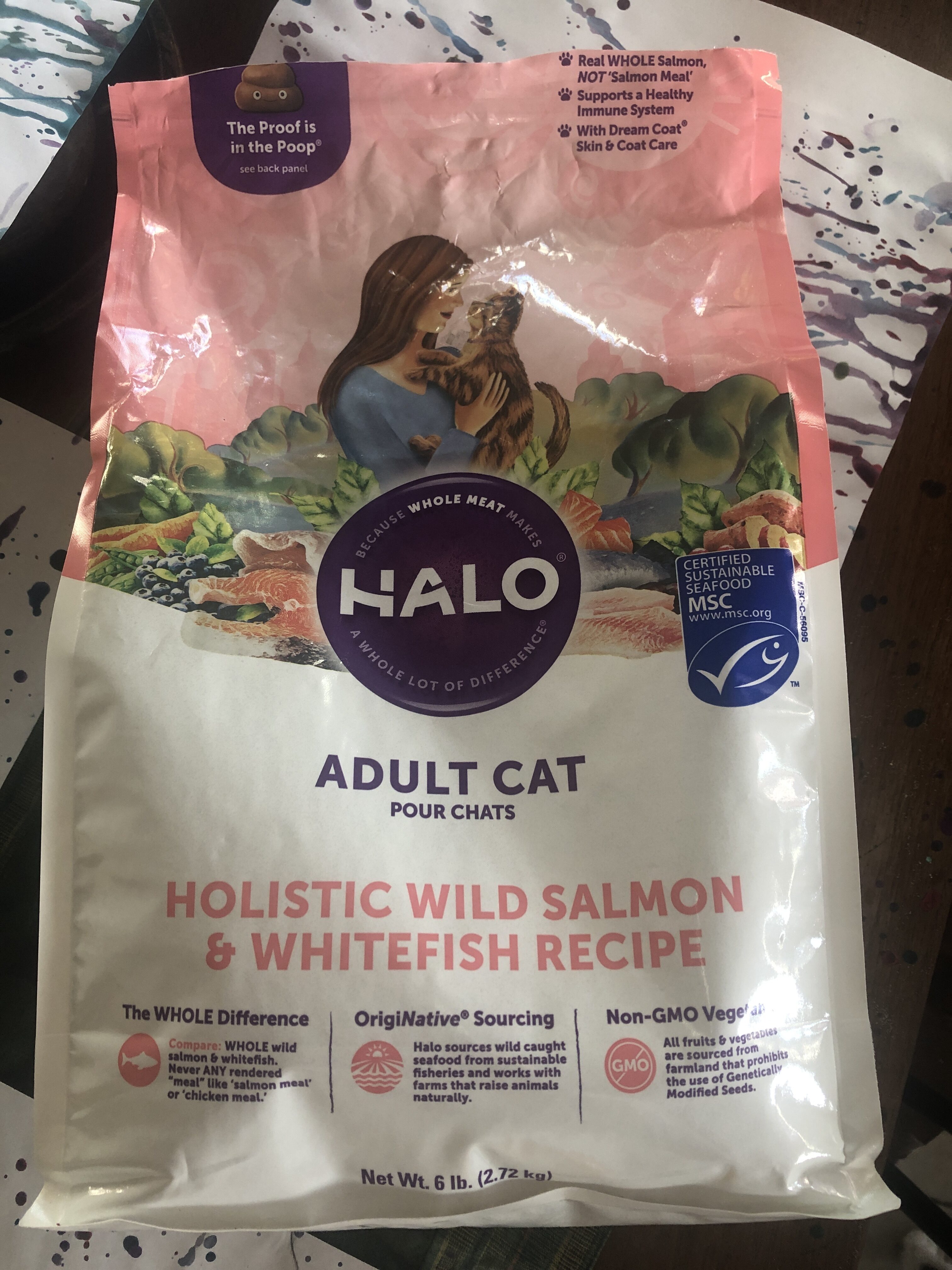 Halo Holistic Wild Salmon & Whitefish Recipe - Product - en