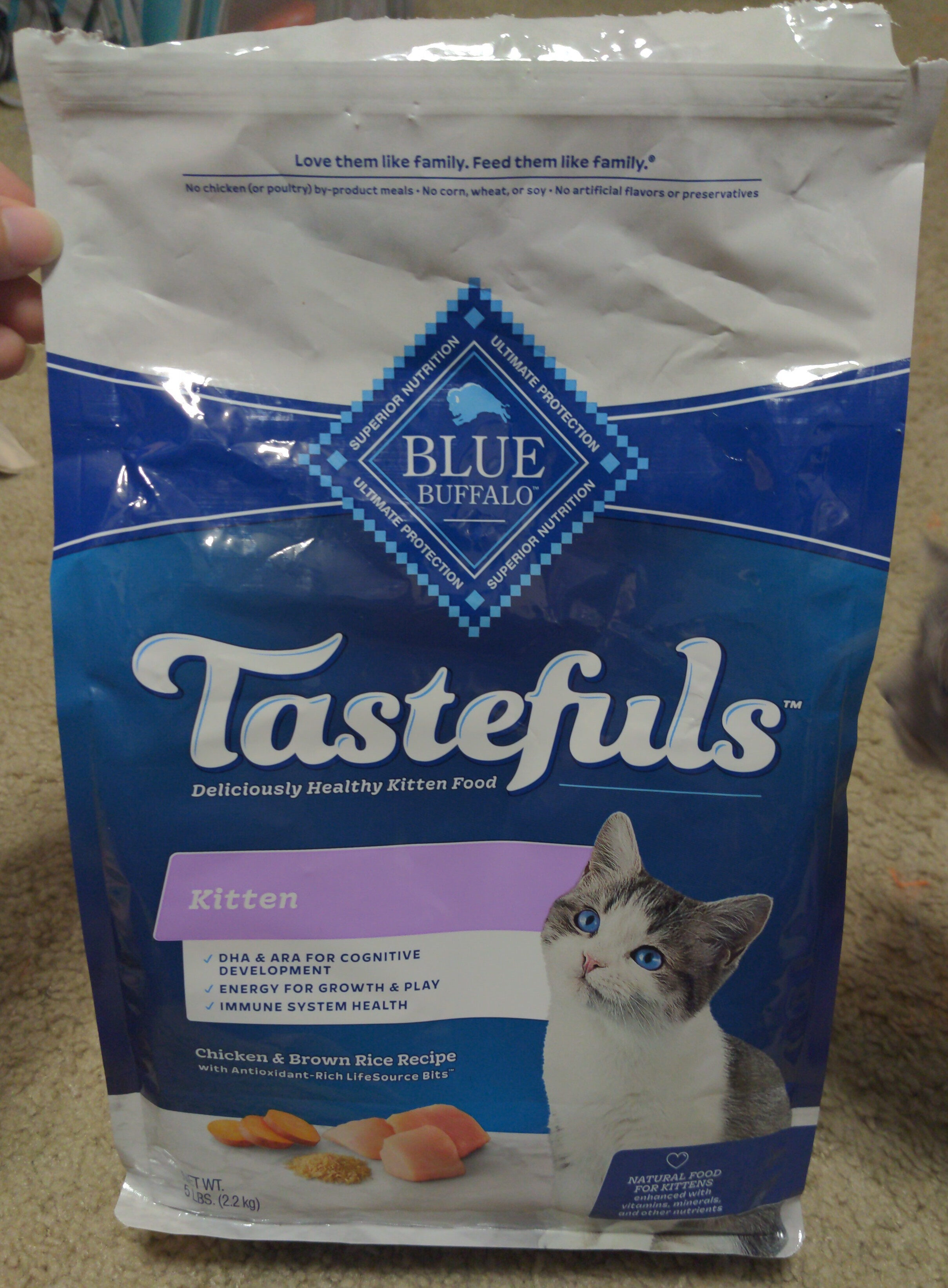 Tastefuls Deliciously Healthy Kitten Food - Product - en
