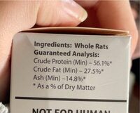 Rats - Nutrition facts - en