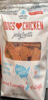 Dogs chicken jerky treats - Product - en