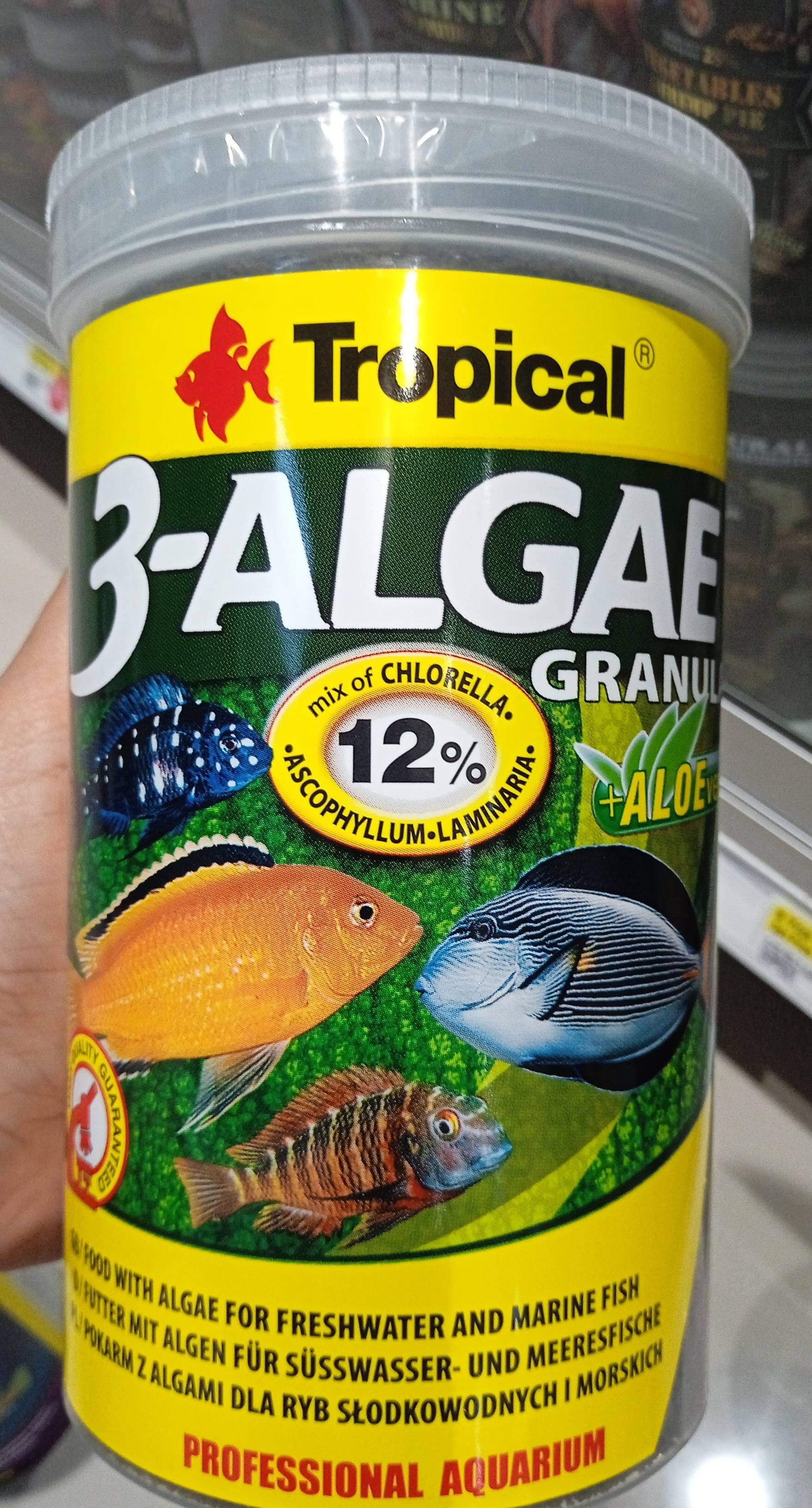 Fiah food 3 algae gran - Product - id