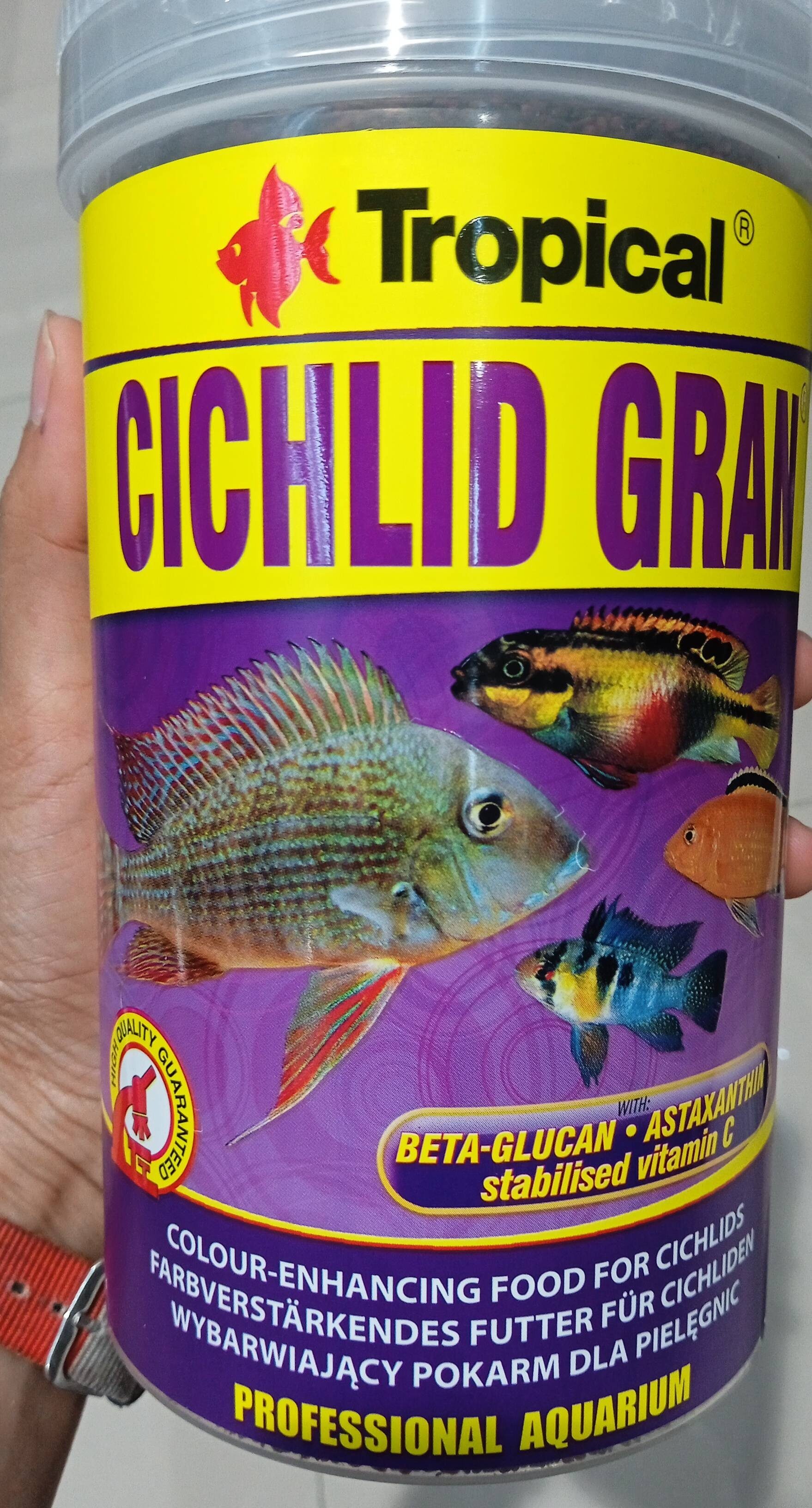 Fish food cichlid gran 1000ml - Product - id