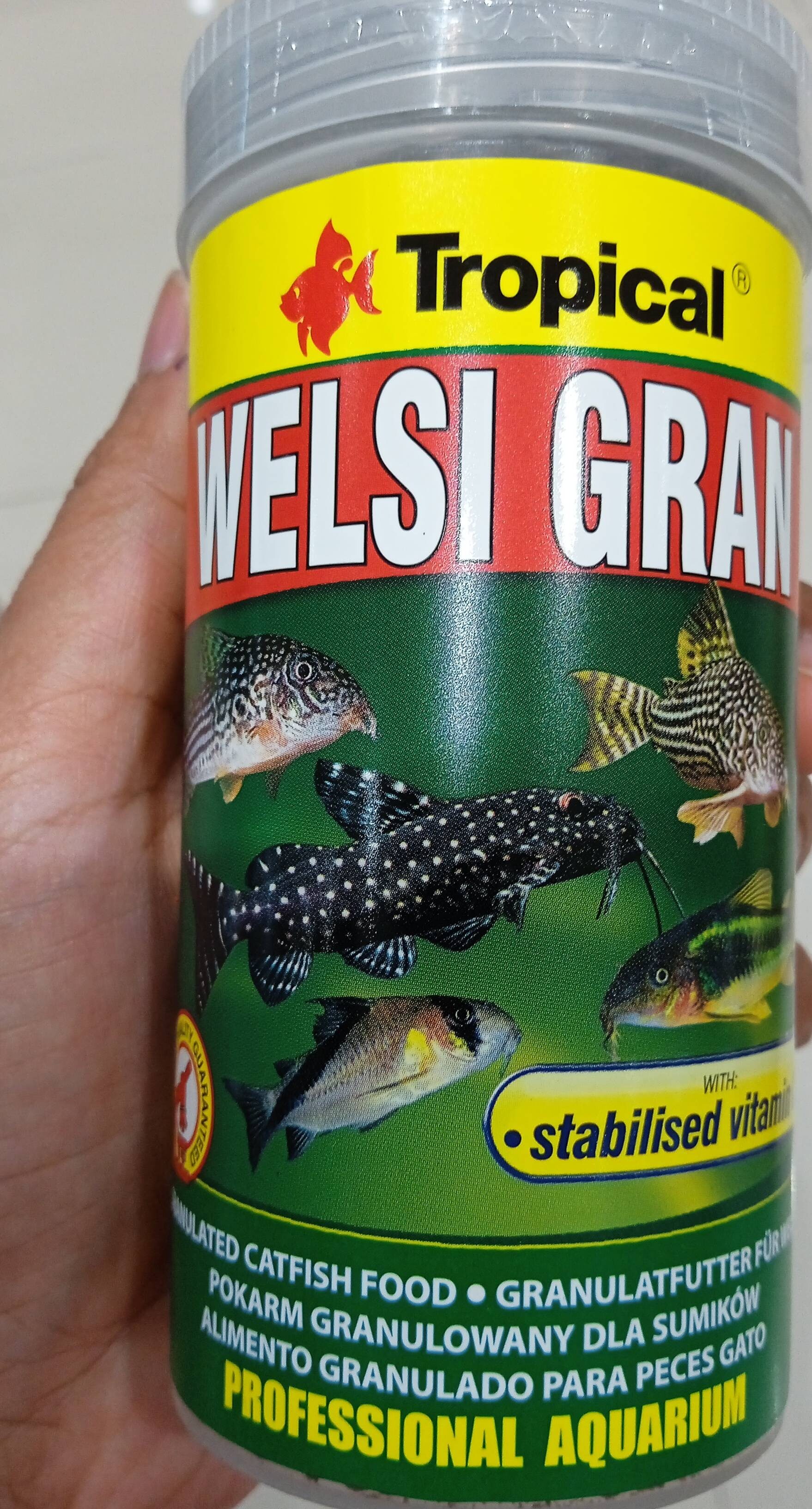 Fish food welsi gran 250ml - Product - id