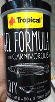 Fish food gel carnivorous fish - Product - id
