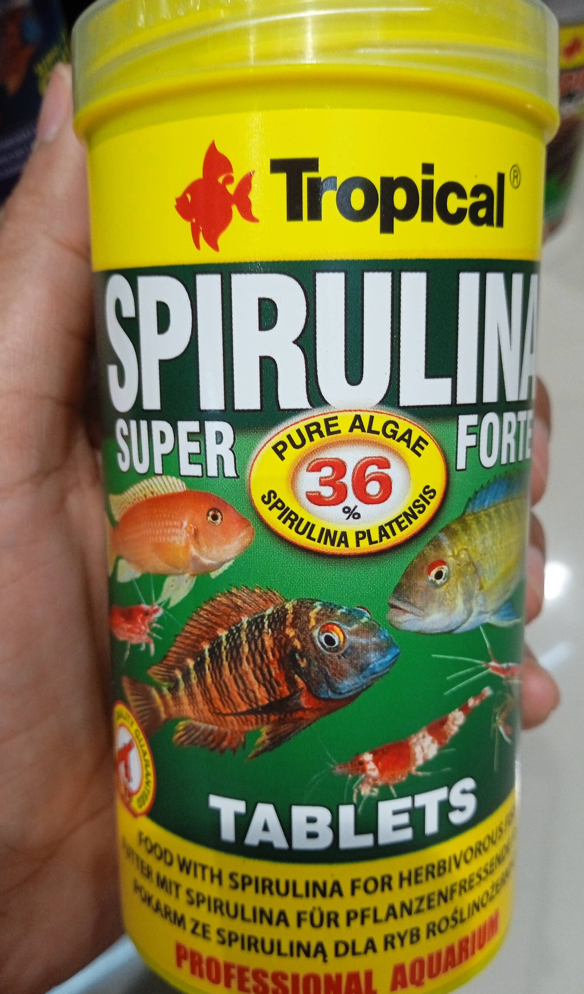 Fish food spirulina forte - Product - id