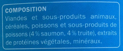 Émincés au saumon et à la truite - Ingredients - fr