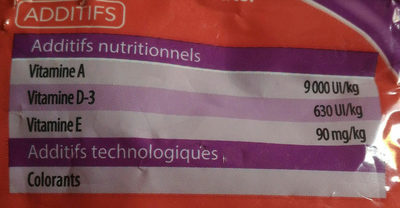 Snacks - Nutrition facts - fr