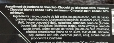 Pralines Belges - Ingredients