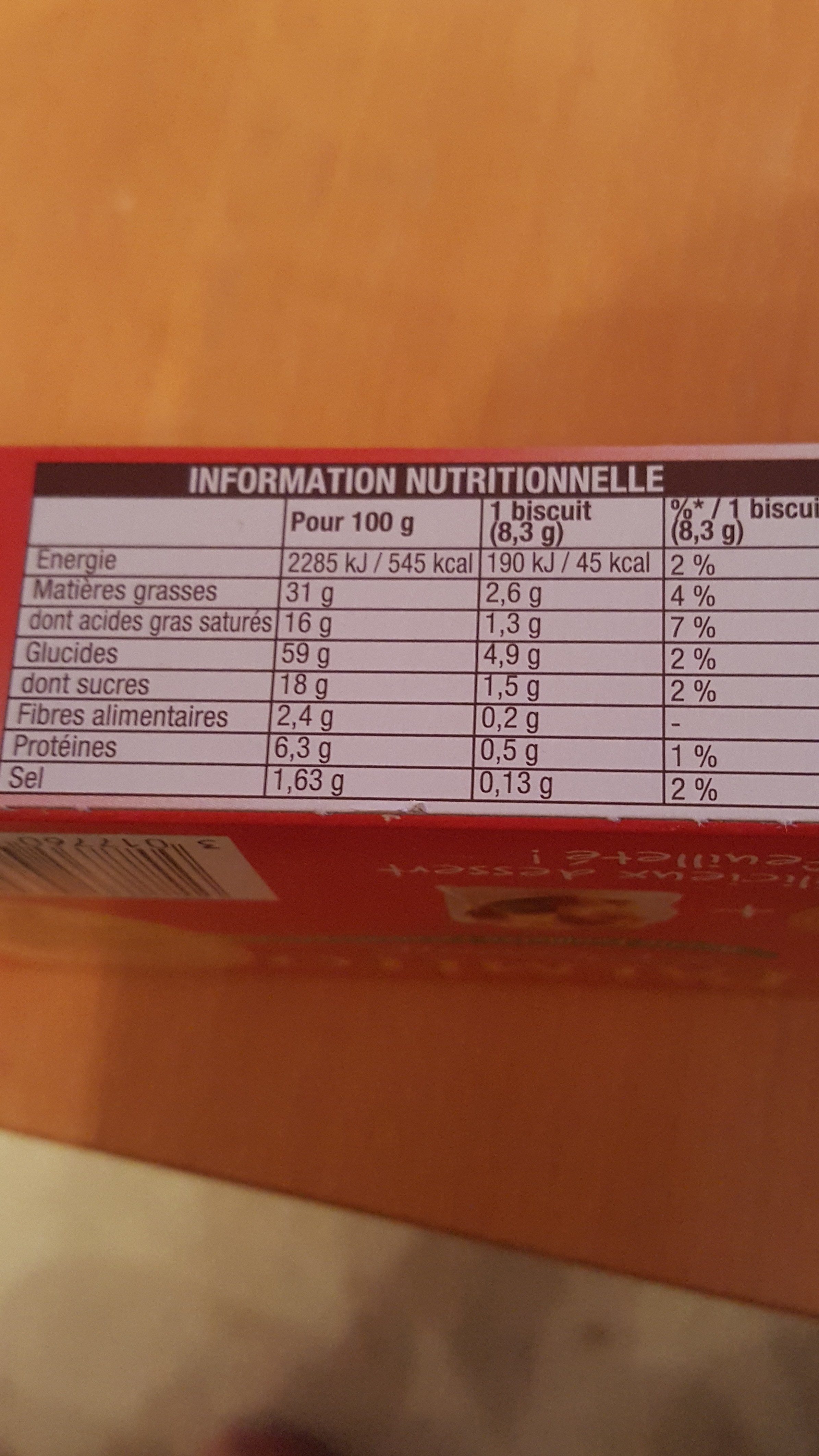 Palmito - Nutrition facts - fr