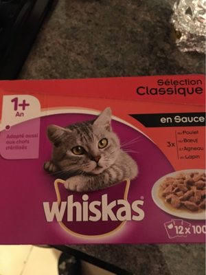 Whiskas - Selection Viandes En Sauce - 12X100G - 1