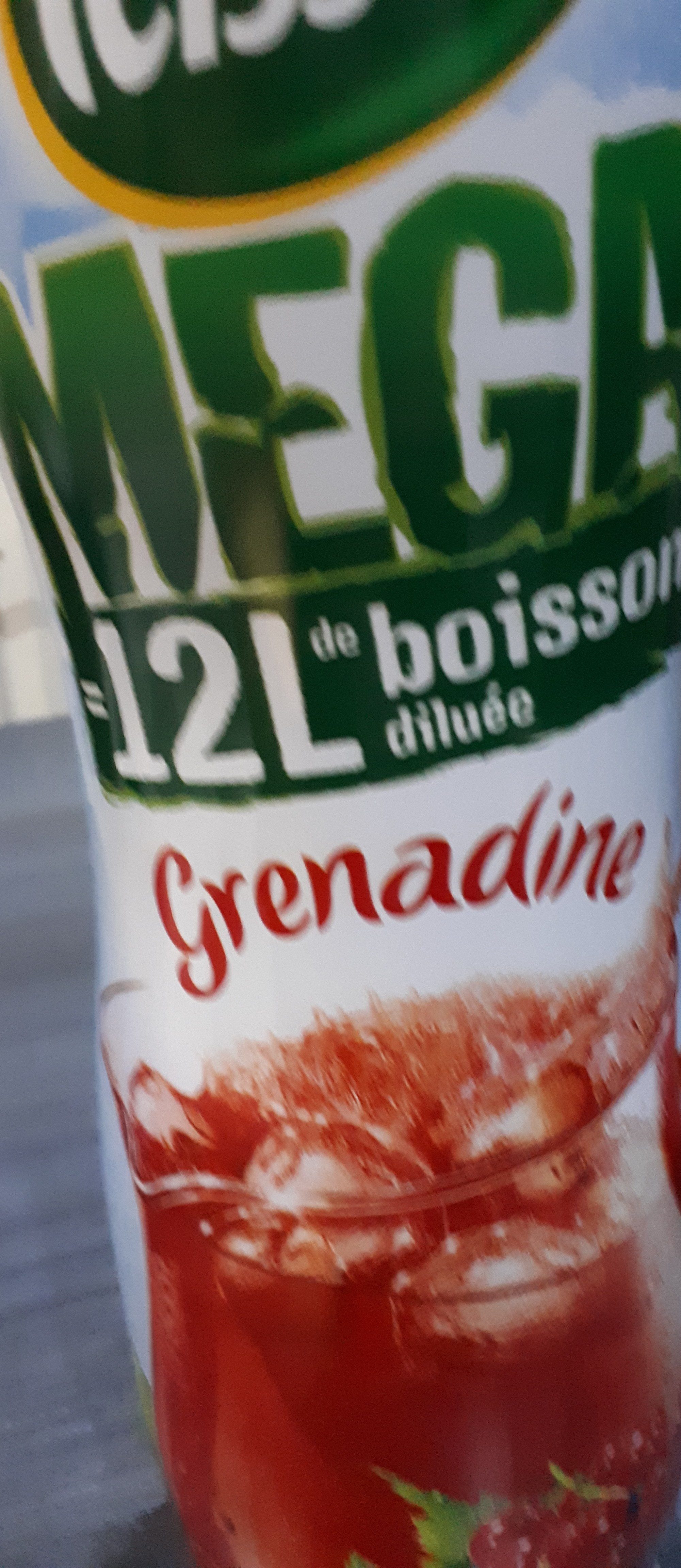 sirop grenadine - Product - fr