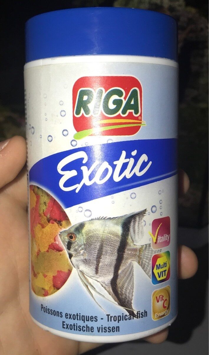 Riga Riga Exotic Flocons 50 g Poissons - Produit - fr