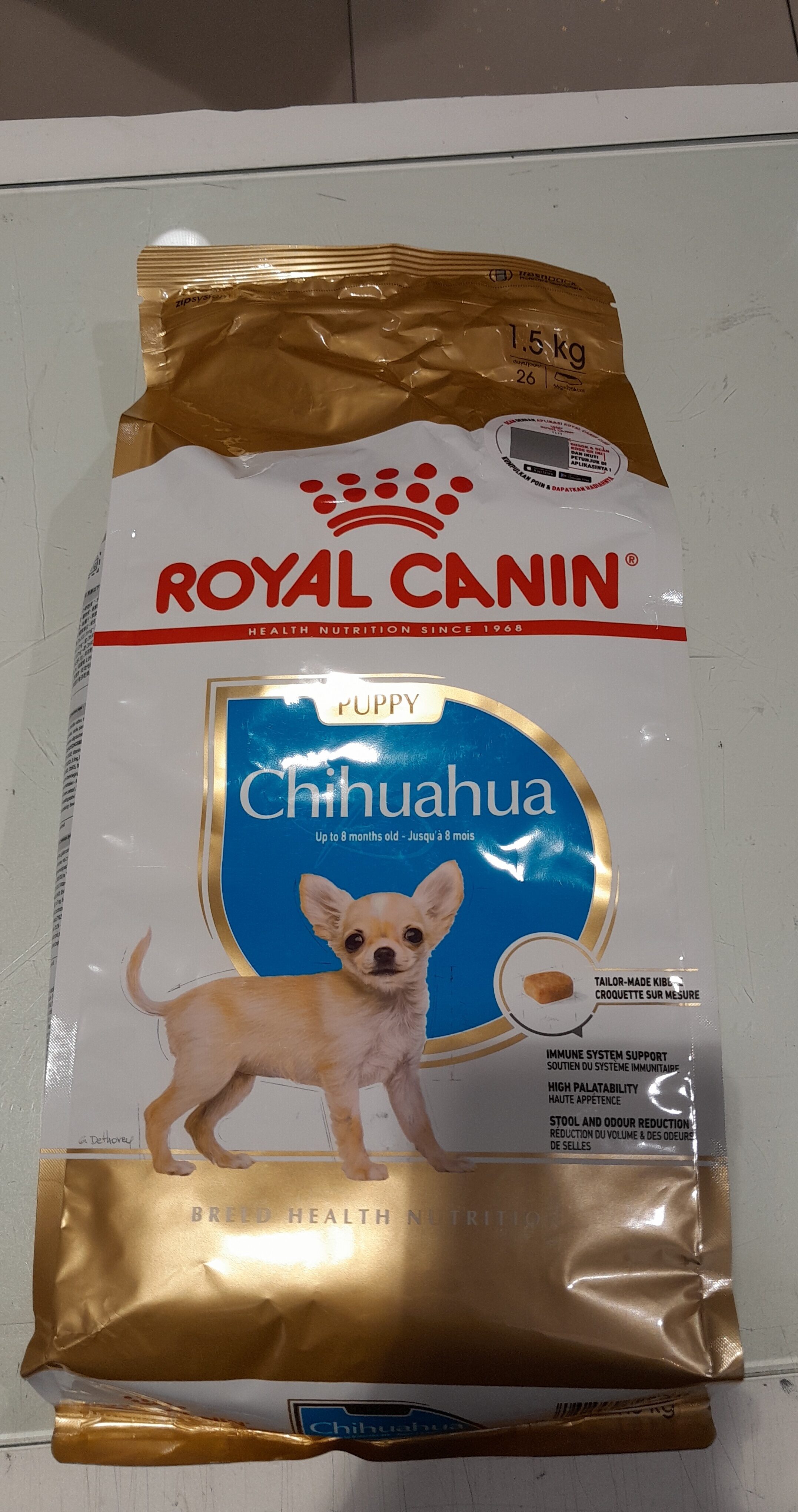 Dog food rc bhn chihuahua junior 1.5kg - Product - id