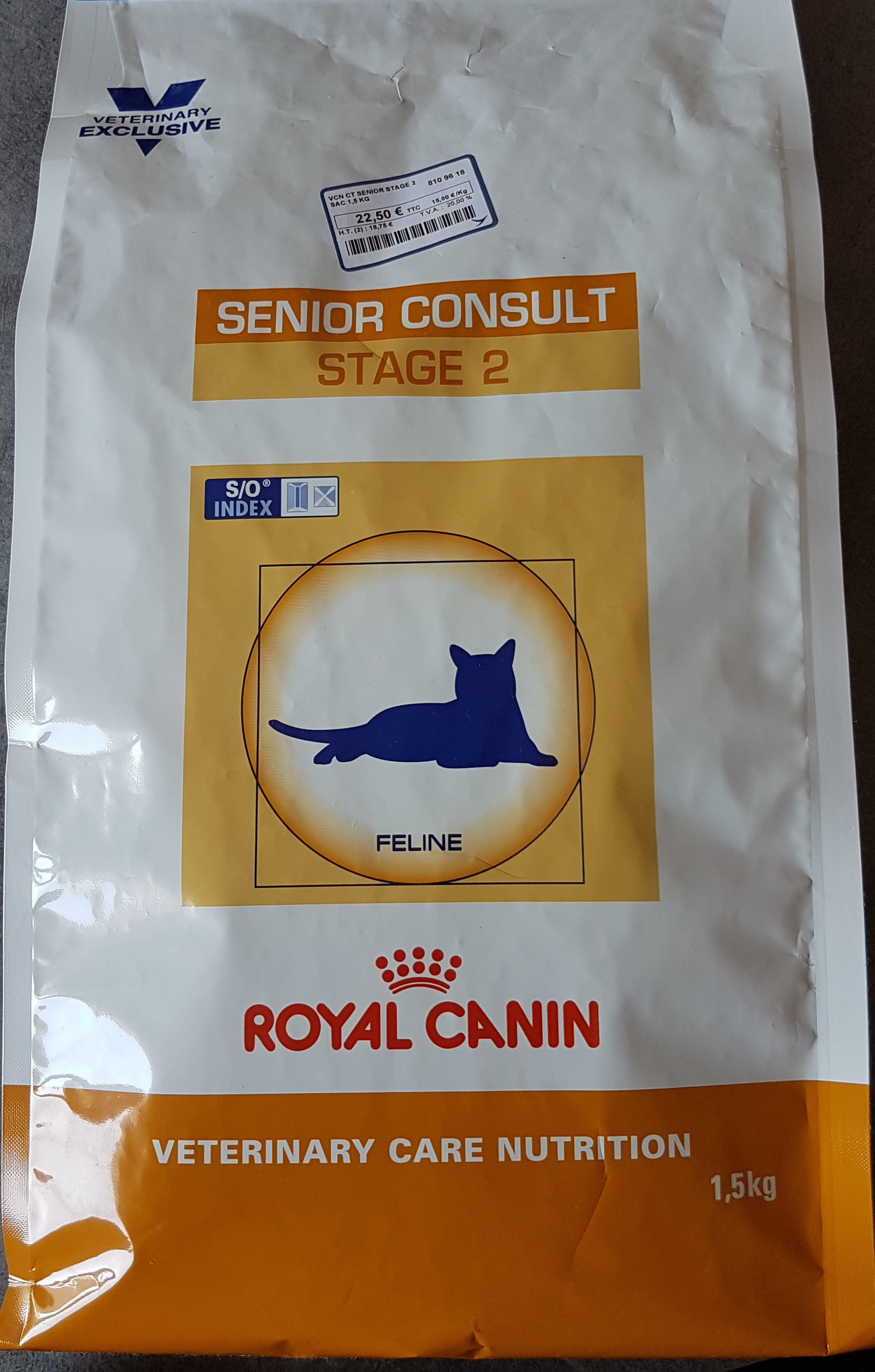 croquettes chats senior consult - Product - fr