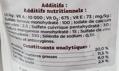 Fido croq Mix au Boeuf aux Céréales aux Légumes - Nutrition facts - fr
