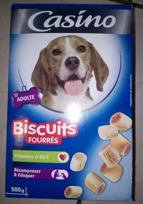 Biscuits Fourres Chiens 500G - Product - fr