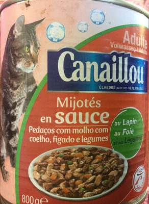 Mijoté en sauce au lapin, au foie et aux légumes - Product - fr