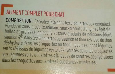 Netto Croquettes Crevettes Truite Saumon legumes400g - Ingrédients - fr