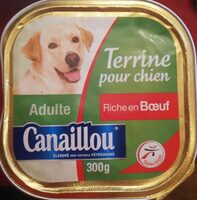 Terrine pour chien riche en boeuf - Produit - fr