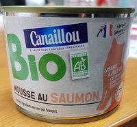 Canaillou Bio Mousse au Saumon - Produit - fr