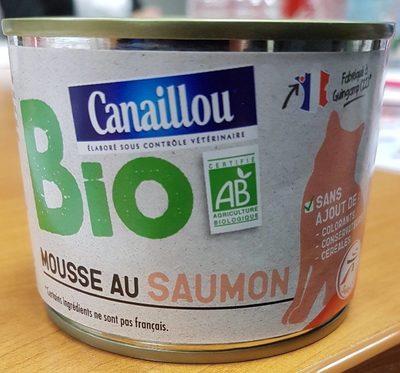 Canaillou Bio Mousse au Saumon - Produit