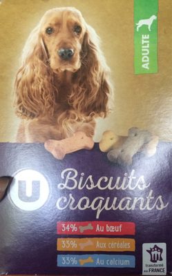 Biscuits Croquants Pour Chien U, - Produit - fr
